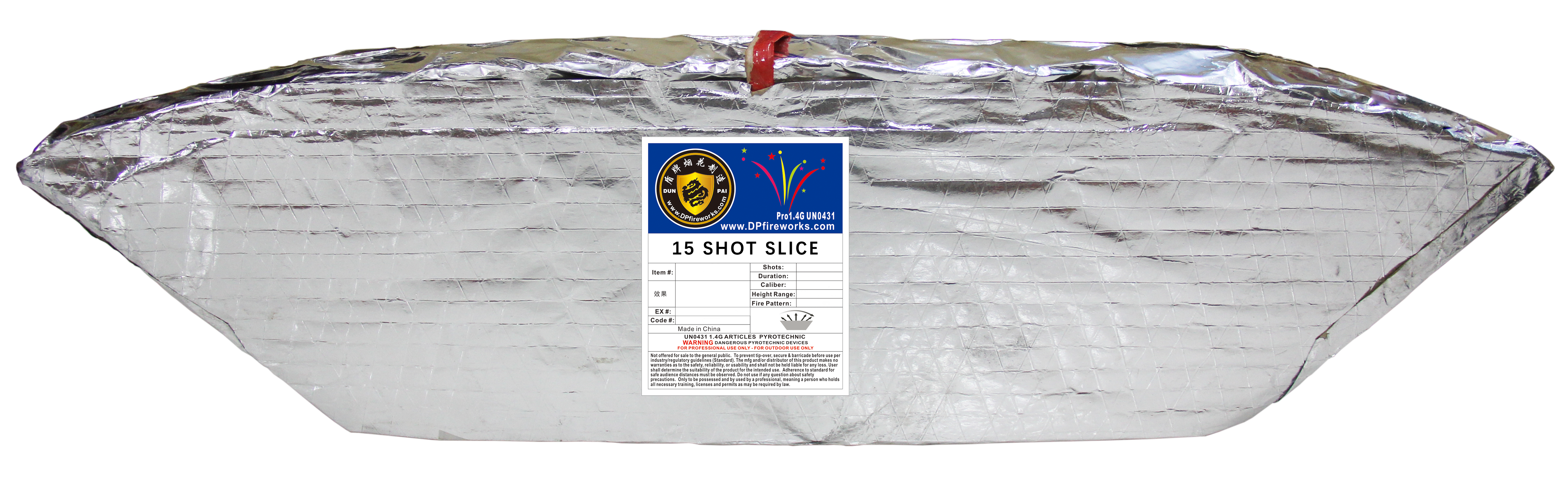 Ghost Slice - 40mm 15s - Red-Blue-Green