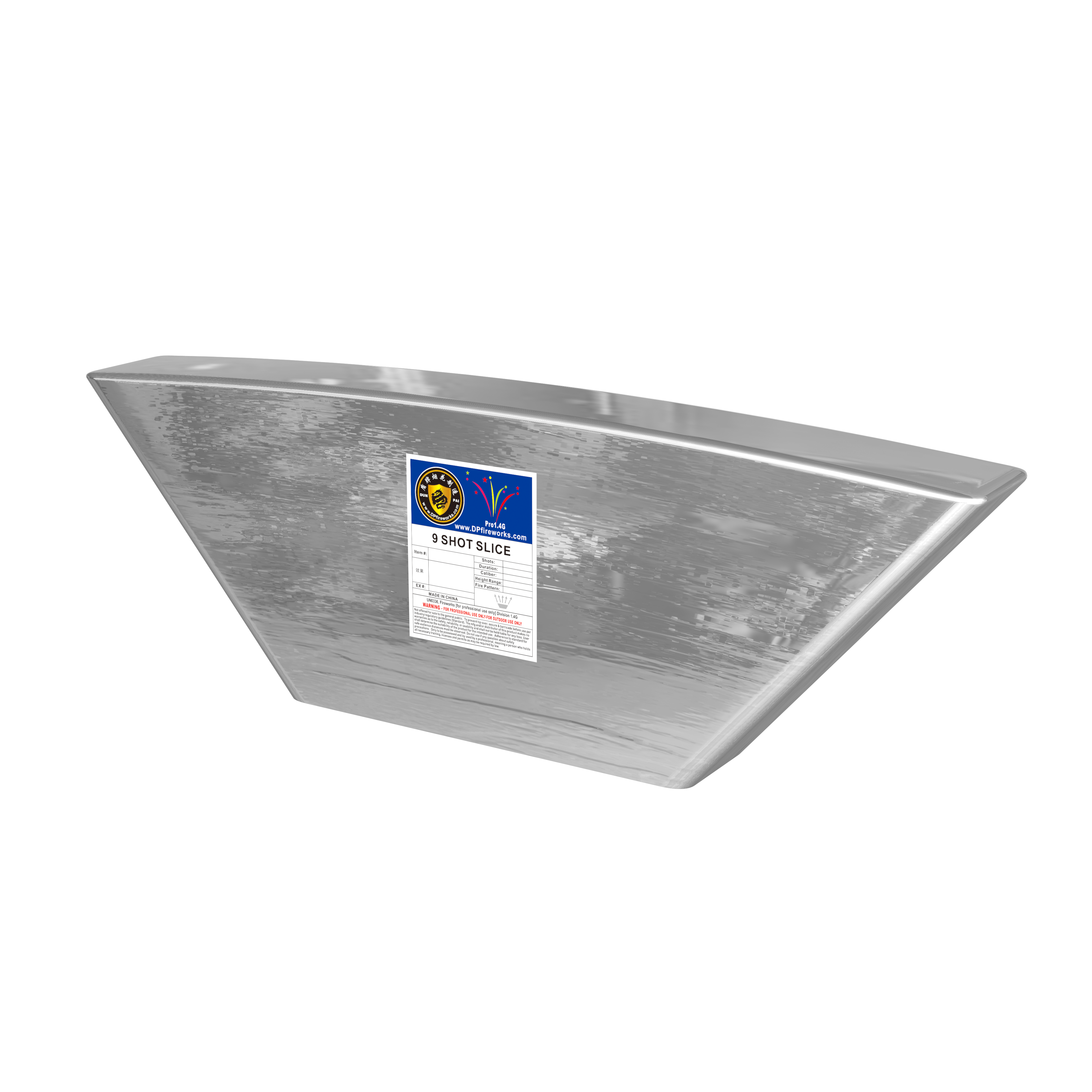 Instant Slice -  9S Fan - Lemon Go Getters with White strobe Mines